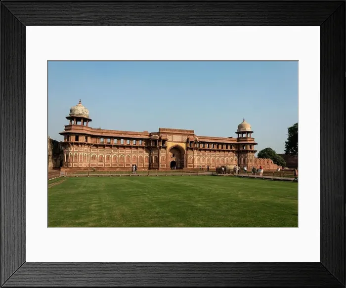 Framed Print : The Jehangir Mahal and the Akbari Mahal at the 16th-century Mughal monument are known as the Red Fort of Agra Framed Print : The Jehangir Mahal and the Akbari Mahal at the 16th-century Mughal monument are known as the Red Fort of Agra
