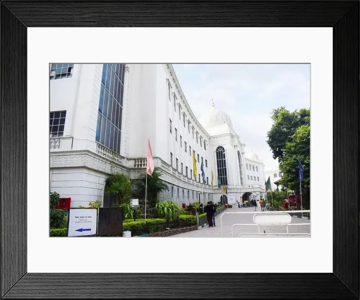 Framed Print : The Front Gate of the Salar Jung Museum in Hyderabad Framed Print : The Front Gate of the Salar Jung Museum in Hyderabad