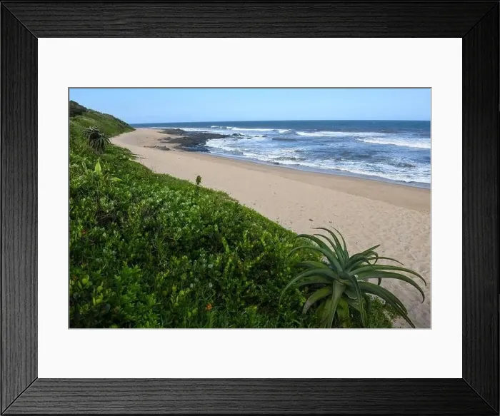 Framed Print : Drone view at Shelly beach on South Africa Framed Print : Drone view at Shelly beach on South Africa