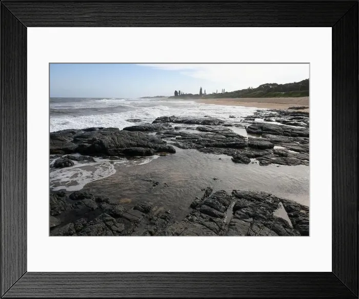 Framed Print : Drone view at Shelly beach on South Africa Framed Print : Drone view at Shelly beach on South Africa