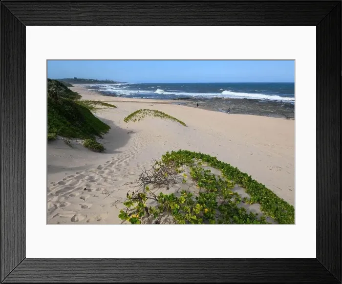 Framed Print : Drone view at Shelly beach on South Africa Framed Print : Drone view at Shelly beach on South Africa