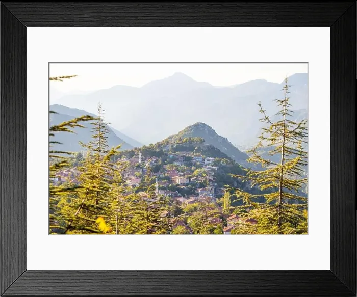 Framed Print : The village of Ormana Ibradi exudes a sense of rustic charm Framed Print : The village of Ormana Ibradi exudes a sense of rustic charm