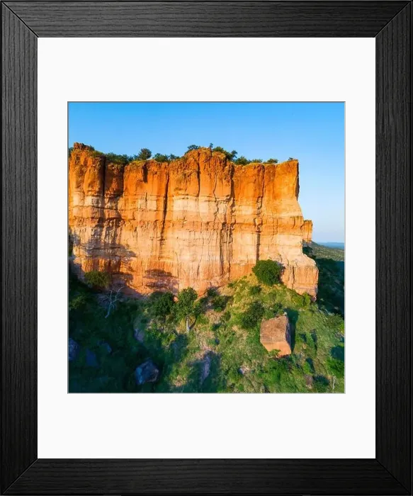 Framed Print : An aerial view of the Chilojo cliffs, Gonarezhou National Park, Zimbabwe Framed Print : An aerial view of the Chilojo cliffs, Gonarezhou National Park, Zimbabwe