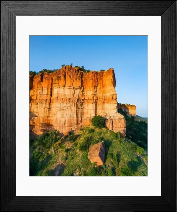 Framed Print : An aerial view of the Chilojo cliffs, Gonarezhou National Park, Zimbabwe Framed Print : An aerial view of the Chilojo cliffs, Gonarezhou National Park, Zimbabwe