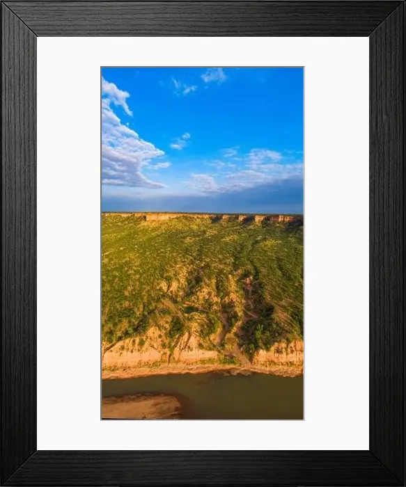 Framed Print : An aerial view of the Chilojo cliffs, Gonarezhou National Park, Zimbabwe Framed Print : An aerial view of the Chilojo cliffs, Gonarezhou National Park, Zimbabwe