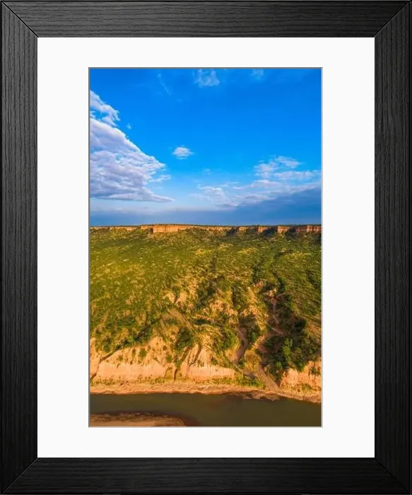 Framed Print : An aerial view of the Chilojo cliffs, Gonarezhou National Park, Zimbabwe Framed Print : An aerial view of the Chilojo cliffs, Gonarezhou National Park, Zimbabwe