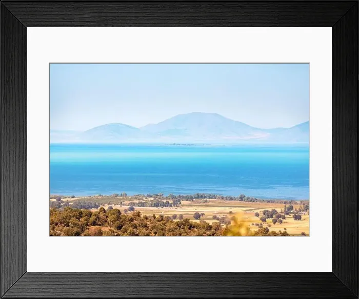 Framed Print : Aerial view of Besehir lake and national park in Turkey. Natural landscape and wildlife reserve Framed Print : Aerial view of Besehir lake and national park in Turkey. Natural landscape and wildlife reserve