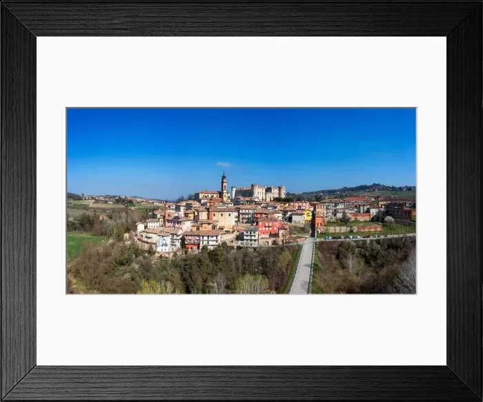 Framed Print : Costiglione d'Asti, Italy - 12 March Framed Print : Costiglione d'Asti, Italy - 12 March