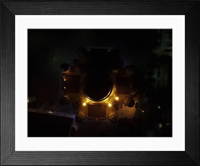 Framed Print : Saint Andrew Church Of Patra City In Greece At Midnight Aerial Night View Framed Print : Saint Andrew Church Of Patra City In Greece At Midnight Aerial Night View