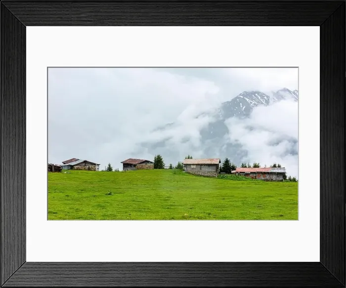 Framed Print : SAL PLATEAU in Camlihemsin district of Rize province. Kackar Mountains region. Rize, Turkey Framed Print : SAL PLATEAU in Camlihemsin district of Rize province. Kackar Mountains region. Rize, Turkey