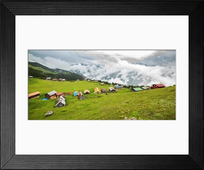 Framed Print : SAL PLATEAU in Camlihemsin district of Rize province. Kackar Mountains region. Rize, Turkey Framed Print : SAL PLATEAU in Camlihemsin district of Rize province. Kackar Mountains region. Rize, Turkey