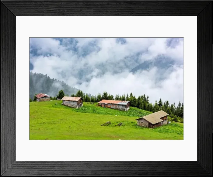 Framed Print : SAL PLATEAU in Camlihemsin district of Rize province. Kackar Mountains region. Rize, Turkey Framed Print : SAL PLATEAU in Camlihemsin district of Rize province. Kackar Mountains region. Rize, Turkey