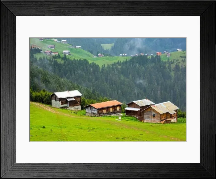 Framed Print : SAL PLATEAU in Camlihemsin district of Rize province. Kackar Mountains region. Rize, Turkey Framed Print : SAL PLATEAU in Camlihemsin district of Rize province. Kackar Mountains region. Rize, Turkey