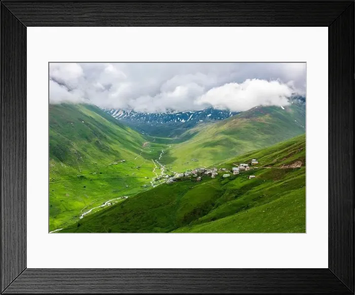 Framed Print : Cicekli Plateau in Camlihemsin district of Rize province Framed Print : Cicekli Plateau in Camlihemsin district of Rize province