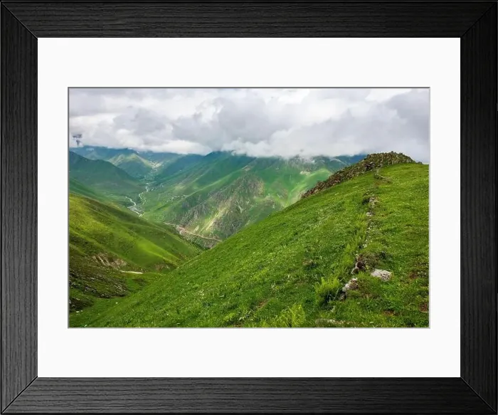 Framed Print : Cicekli Plateau in Camlihemsin district of Rize province