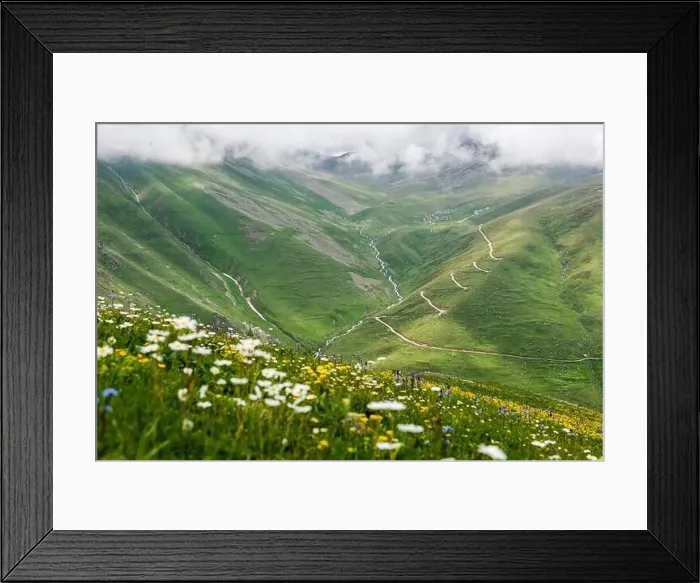 Framed Print : Cicekli Plateau in Camlihemsin district of Rize province Framed Print : Cicekli Plateau in Camlihemsin district of Rize province