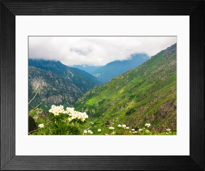 Framed Print : Cicekli Plateau in Camlihemsin district of Rize province Framed Print : Cicekli Plateau in Camlihemsin district of Rize province