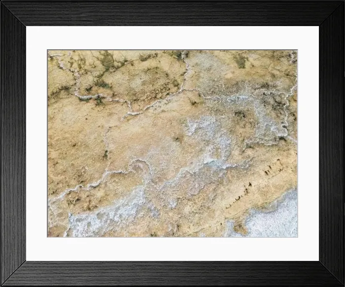 Framed Print : Completely dried out salt lake beside the Ruta40 in Argentina, South America - viewed from above Framed Print : Completely dried out salt lake beside the Ruta40 in Argentina, South America - viewed from above