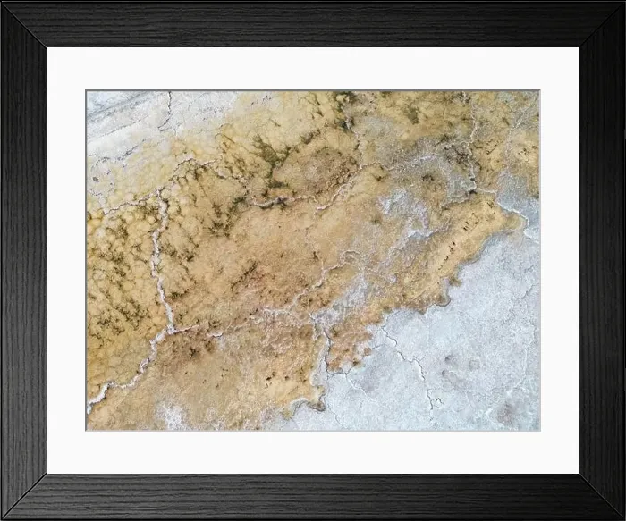 Framed Print : Completely dried out salt lake beside the Ruta40 in Argentina, South America - viewed from above Framed Print : Completely dried out salt lake beside the Ruta40 in Argentina, South America - viewed from above