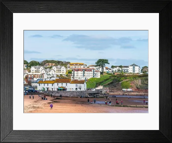 Framed Print : Goodrington Beach and Goodrington Promenade, Paignton, Devon, England, Europe Framed Print : Goodrington Beach and Goodrington Promenade, Paignton, Devon, England, Europe