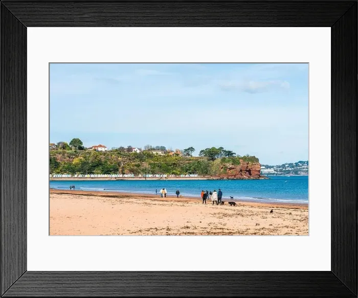 Framed Print : Goodrington Beach and Goodrington Promenade, Paignton, Devon, England, Europe Framed Print : Goodrington Beach and Goodrington Promenade, Paignton, Devon, England, Europe
