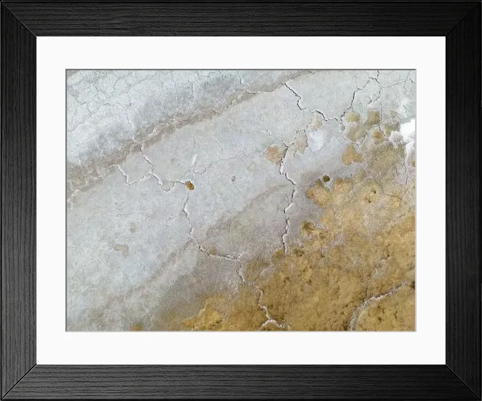 Framed Print : Completely dried out salt lake beside the Ruta40 in Argentina, South America - viewed from above Framed Print : Completely dried out salt lake beside the Ruta40 in Argentina, South America - viewed from above