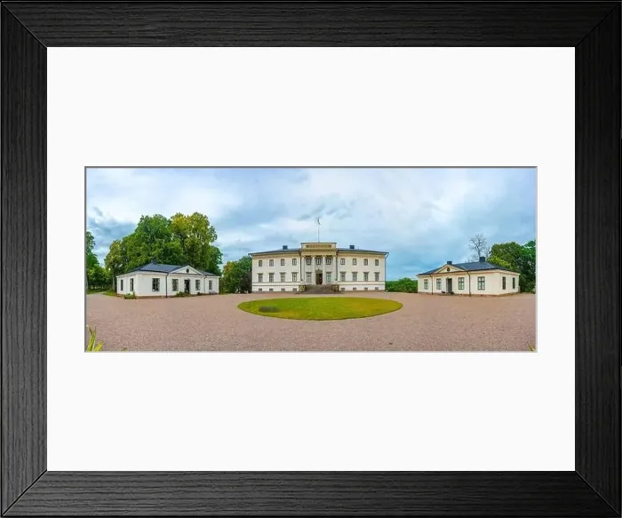 Framed Print : Stjernsund Castle viewed during a cloudy day in Sweden Framed Print : Stjernsund Castle viewed during a cloudy day in Sweden