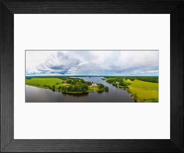 Framed Print : Stjernsund Castle viewed during a cloudy day in Sweden Framed Print : Stjernsund Castle viewed during a cloudy day in Sweden