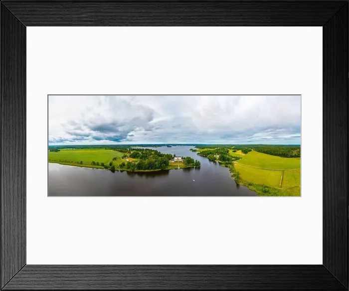 Framed Print : Stjernsund Castle viewed during a cloudy day in Sweden Framed Print : Stjernsund Castle viewed during a cloudy day in Sweden