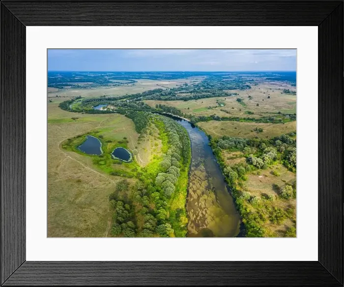 Framed Print : Beautiful Ukrainian nature background Framed Print : Beautiful Ukrainian nature background