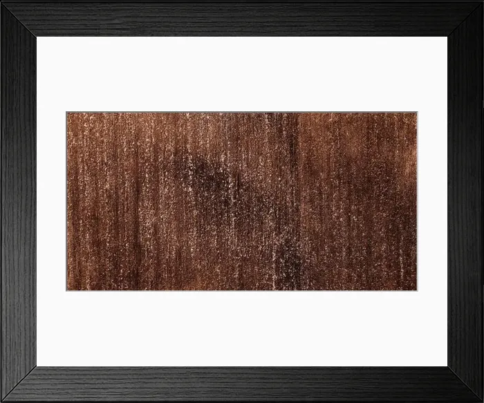 Framed Print : Arable land aerial view. Panoramic photo of rows soil before planting Framed Print : Arable land aerial view. Panoramic photo of rows soil before planting
