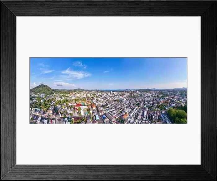 Framed Print : Phuket city Thailand on March 2023 Framed Print : Phuket city Thailand on March 2023