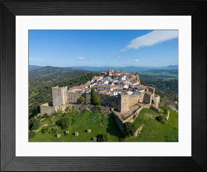 Framed Print : Castle of Castellar de la Frontera in the province of Cadiz, Andalusia Framed Print : Castle of Castellar de la Frontera in the province of Cadiz, Andalusia