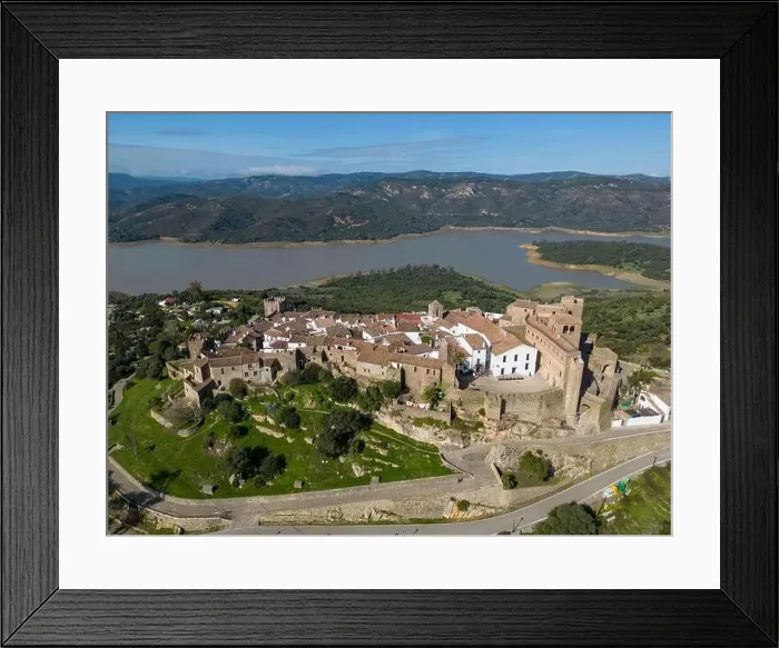 Framed Print : Castle of Castellar de la Frontera in the province of Cadiz, Andalusia Framed Print : Castle of Castellar de la Frontera in the province of Cadiz, Andalusia