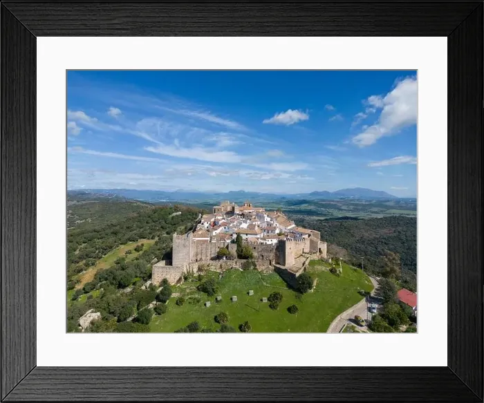 Framed Print : Castle of Castellar de la Frontera in the province of Cadiz, Andalusia Framed Print : Castle of Castellar de la Frontera in the province of Cadiz, Andalusia