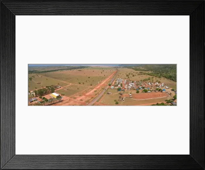 Framed Print : Aerial view of the small rural town Bom Jardim and surrounding, Mato Grosso, Brazil Framed Print : Aerial view of the small rural town Bom Jardim and surrounding, Mato Grosso, Brazil
