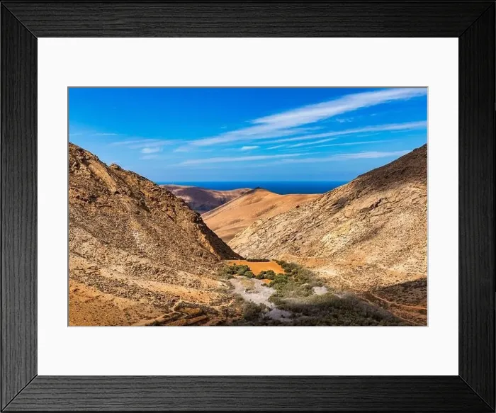 Framed Print : Betancuria National Park on the Fuerteventura Island Framed Print : Betancuria National Park on the Fuerteventura Island
