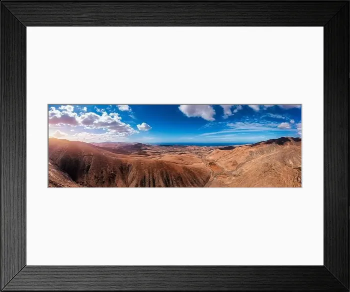 Framed Print : Betancuria National Park on the Fuerteventura Island Framed Print : Betancuria National Park on the Fuerteventura Island