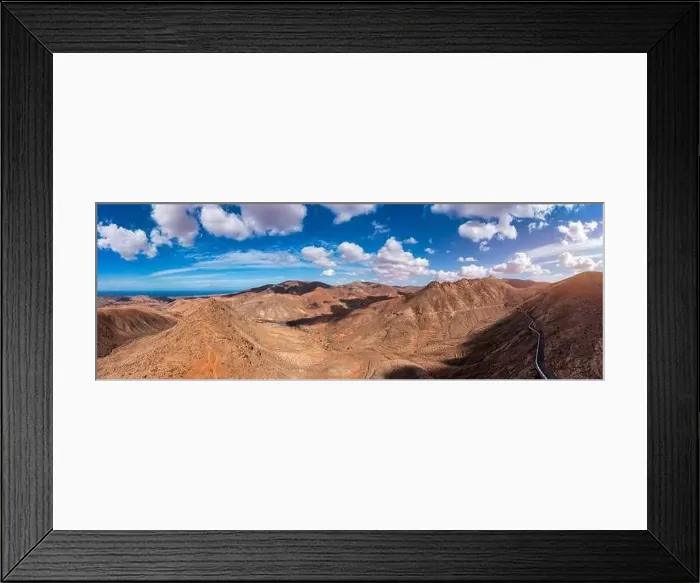 Framed Print : Betancuria National Park on the Fuerteventura Island Framed Print : Betancuria National Park on the Fuerteventura Island