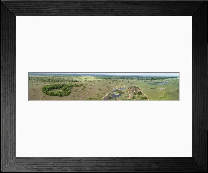 Framed Print : Aerial panorama of typical landscape with meadows, lagoons and forests in the Pantanal Wetlands, Mato Grosso, Brazil Framed Print : Aerial panorama of typical landscape with meadows, lagoons and forests in the Pantanal Wetlands, Mato Grosso, Brazil