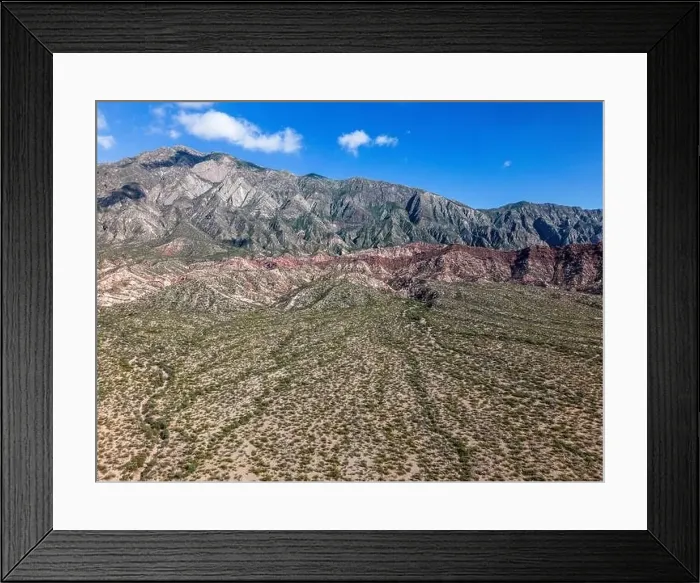 Framed Print : Colorful mountain landscape in San Juan Province in Argentina along the famous Ruta40 - Traveling South America Framed Print : Colorful mountain landscape in San Juan Province in Argentina along the famous Ruta40 - Traveling South America