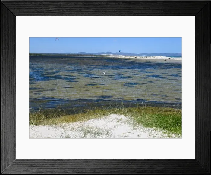 Framed Print : View at the beach of Hermanus on South Africa Framed Print : View at the beach of Hermanus on South Africa