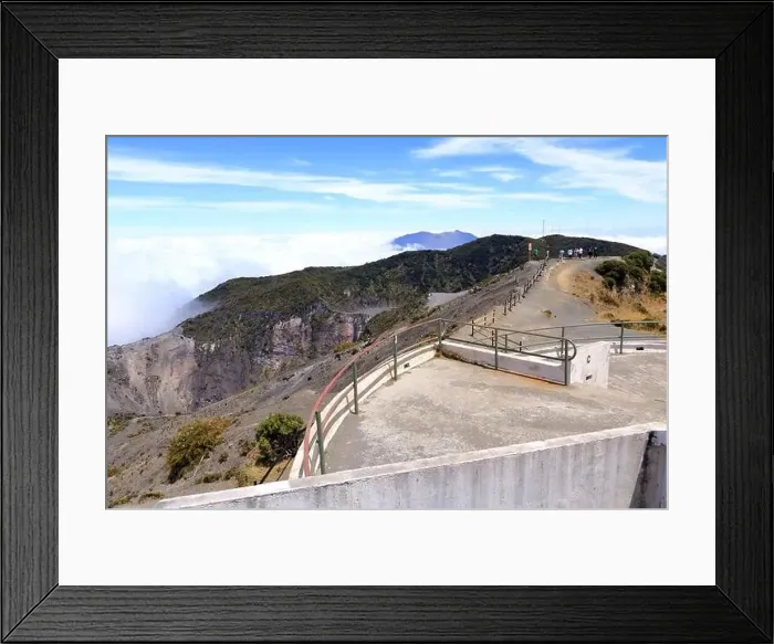 Framed Print : March 3 2023 - Irazu Volcano in Costa Rica Framed Print : March 3 2023 - Irazu Volcano in Costa Rica