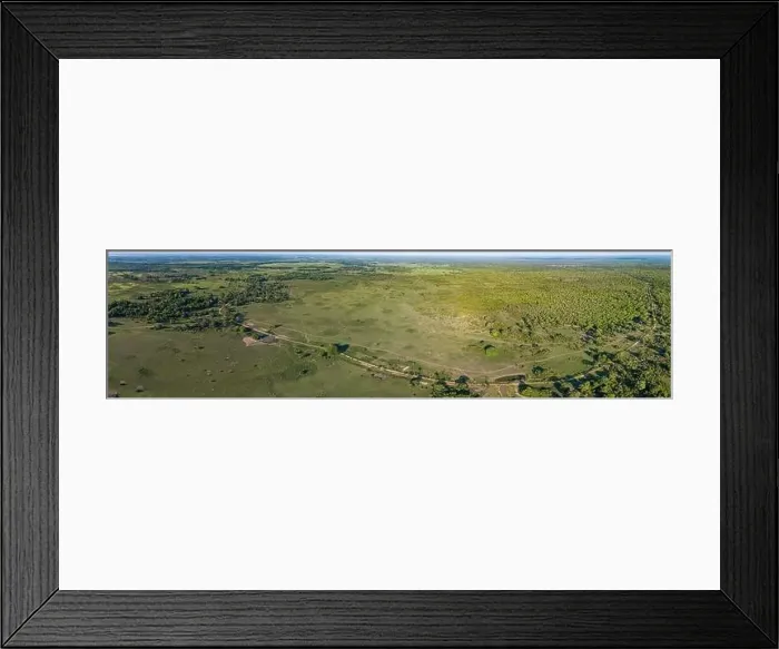Framed Print : Aerial view panorama of typical rural landscape in Pantanal wetlands, Mato Grosso, Brazil Framed Print : Aerial view panorama of typical rural landscape in Pantanal wetlands, Mato Grosso, Brazil