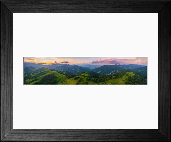 Framed Print : Amazing morning fog in the mountains Framed Print : Amazing morning fog in the mountains