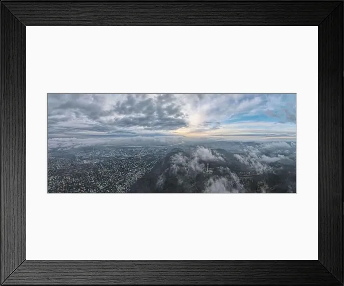 Framed Print : Panorama cityscape of Budapest, Hungary Framed Print : Panorama cityscape of Budapest, Hungary