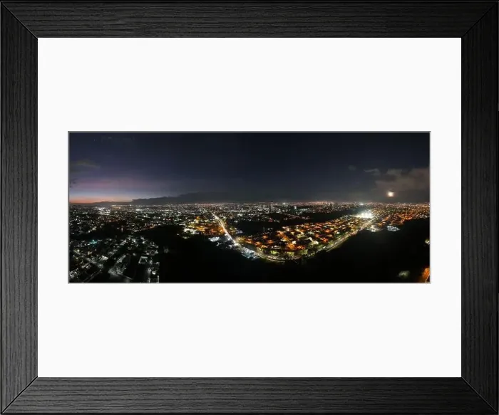 Framed Print : Experience the enchanting sight of the full moon rising over the iconic La Sabana Park and Costa Rica National Stadium Framed Print : Experience the enchanting sight of the full moon rising over the iconic La Sabana Park and Costa Rica National Stadium