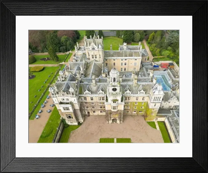 Framed Print : Top down view of a grand hall now turned into a premier hotel Framed Print : Top down view of a grand hall now turned into a premier hotel
