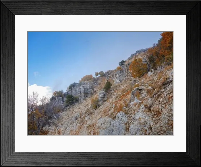 Framed Print : Sunset light over hills around of the Babadag mountain Turkey Framed Print : Sunset light over hills around of the Babadag mountain Turkey