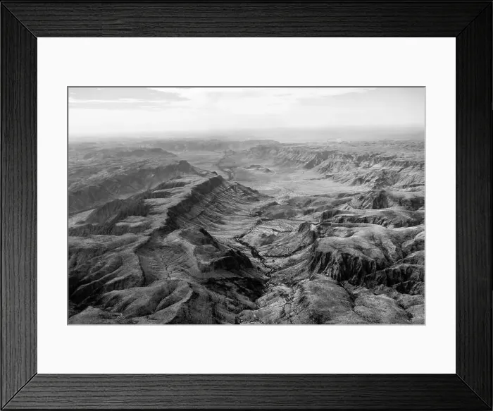 Framed Print : Aerial View of Namibia Framed Print : Aerial View of Namibia